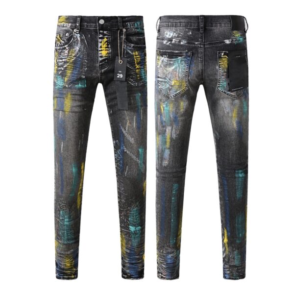 Purple Jeans Men Women