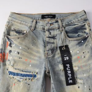 Purple Jeans Men Women