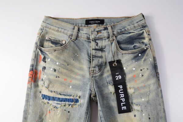 Purple Jeans Men Women