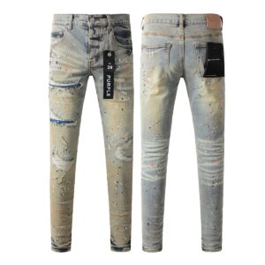 Purple Jeans Men Women