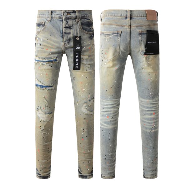 Purple Jeans Men Women