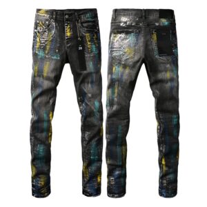 Purple Jeans Men Women