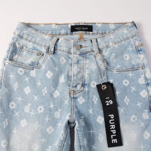 Purple Jeans Men Women