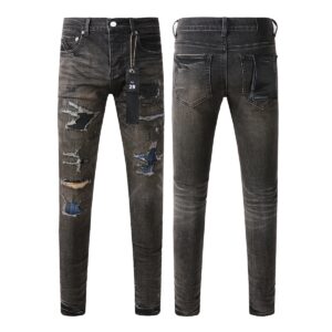 Purple Jeans Men Women
