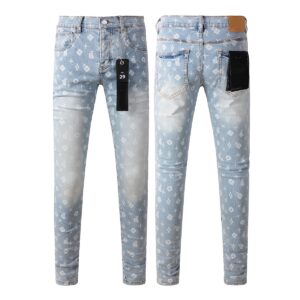 Purple Jeans Men Women