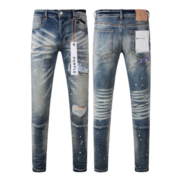 Purple Jeans Men Women