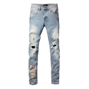 Purple Jeans Men Women