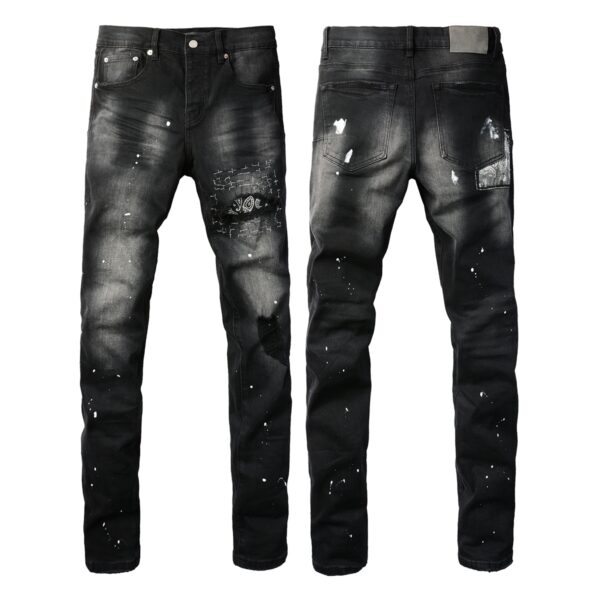 Purple Jeans Men Women