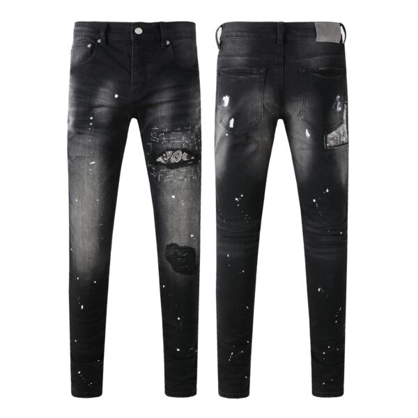 Purple Jeans Men Women