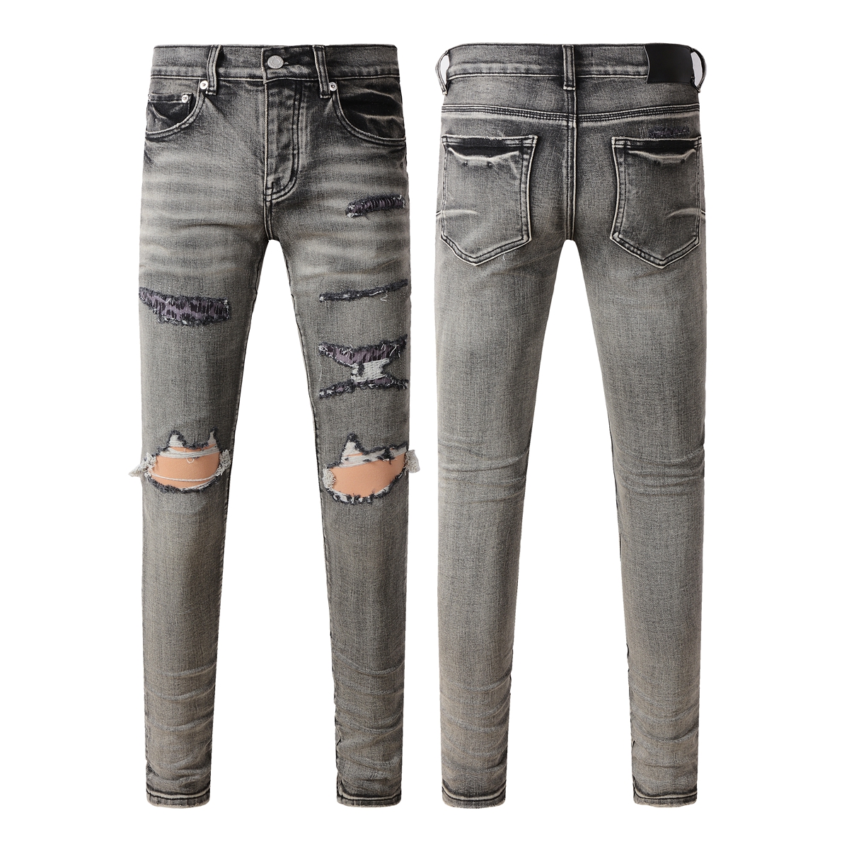 Purple Jeans Men Women