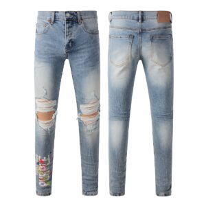 Purple Jeans Men Women