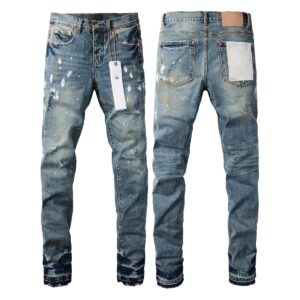 Purple Jeans Men Women