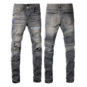 Purple Jeans Men Women