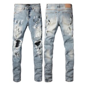 Purple Jeans Men Women