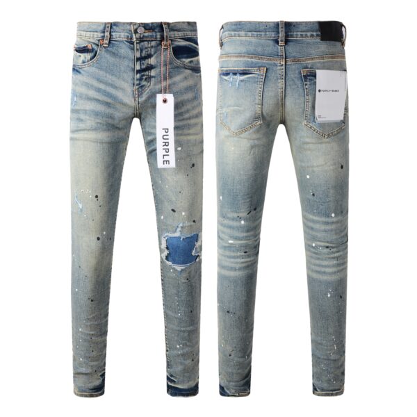 Purple Jeans Men Women