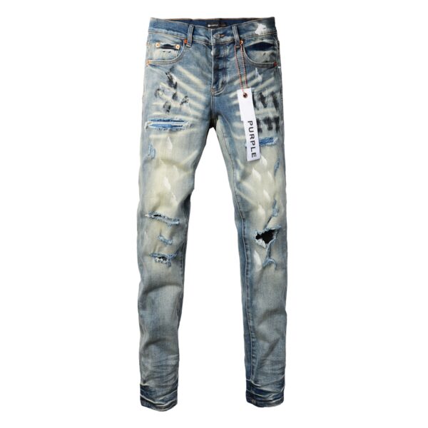 Purple Jeans Men Women