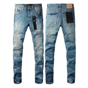 Purple Jeans Men Women