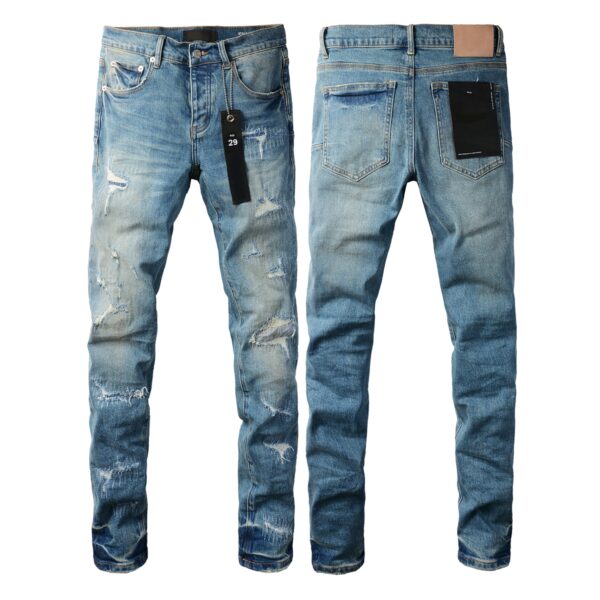 Purple Jeans Men Women
