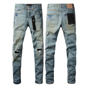 Purple Jeans Men Women