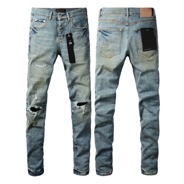 Purple Jeans Men Women