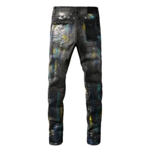 Purple Jeans Men Women