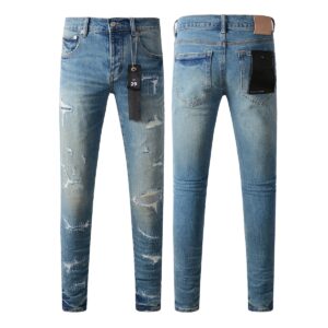 Purple Jeans Men Women