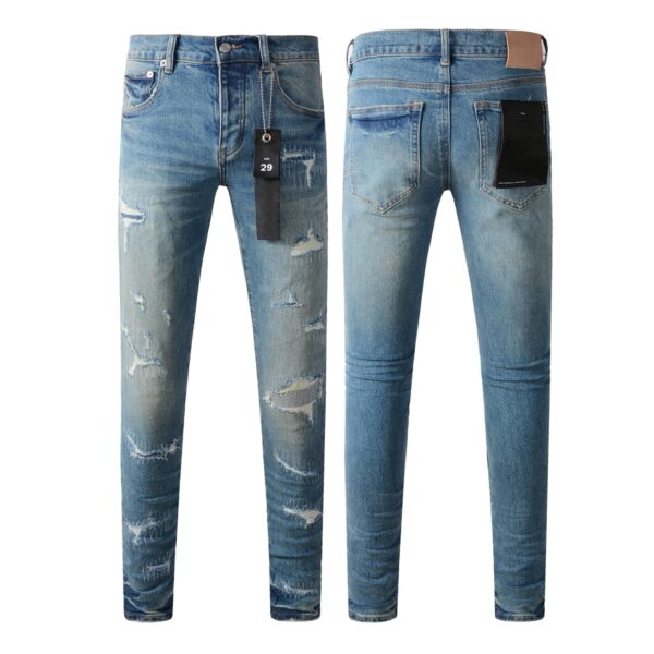 Purple Jeans Men Women