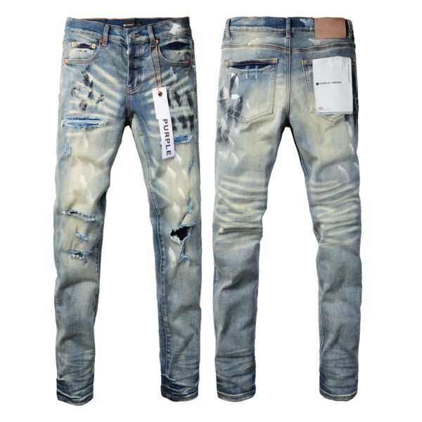 Purple Jeans Men Women