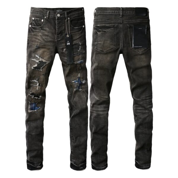 Purple Jeans Men Women