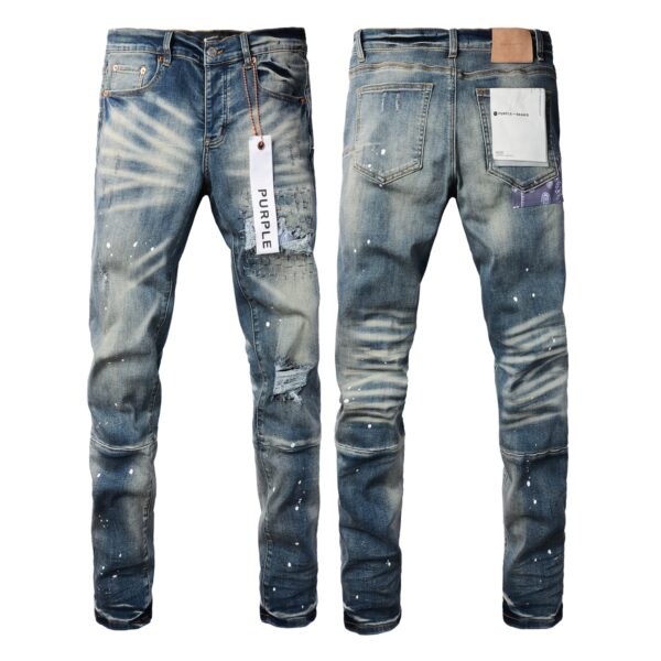 Purple Jeans Men Women