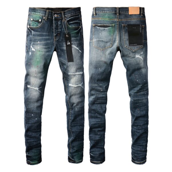 Purple Jeans Men Women