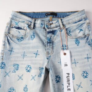 Purple Jeans Men Women