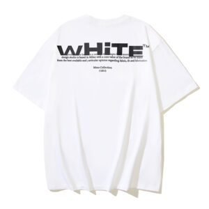 Off-White T-Shirt Men Women