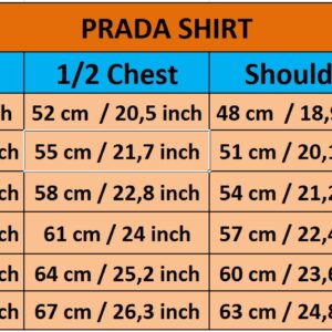 Prada Shirt Men Women T Shirt