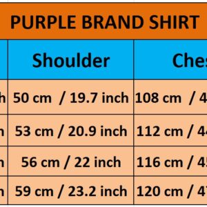 PURPLES Brand Shirt Men Women