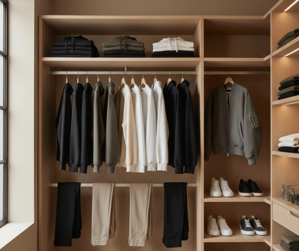 how to build a premium streetwear wardrobe with neutral essentials